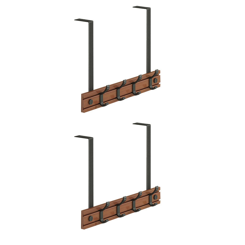 Modern Style Minimalist Coat Hanger Home Wall Hanging Wooden Coat Rack