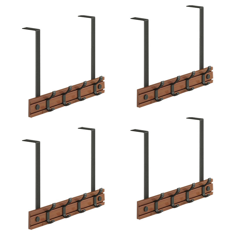 Modern Style Minimalist Coat Hanger Home Wall Hanging Wooden Coat Rack