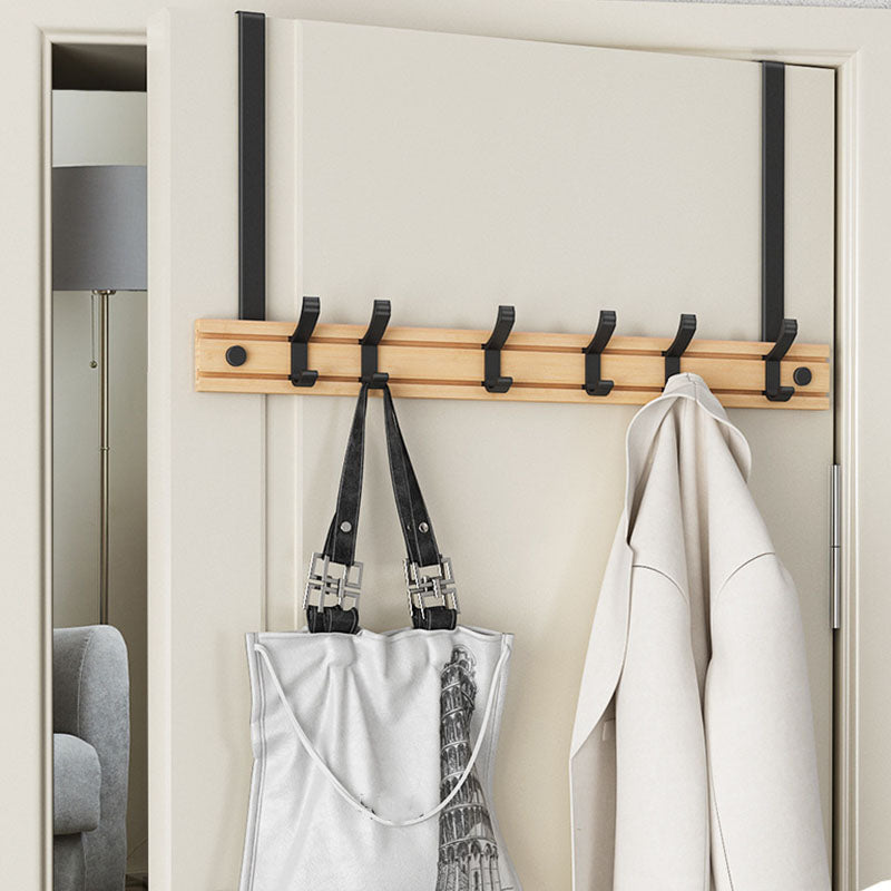 Modern Style Minimalist Coat Hanger Home Wall Hanging Wooden Coat Rack