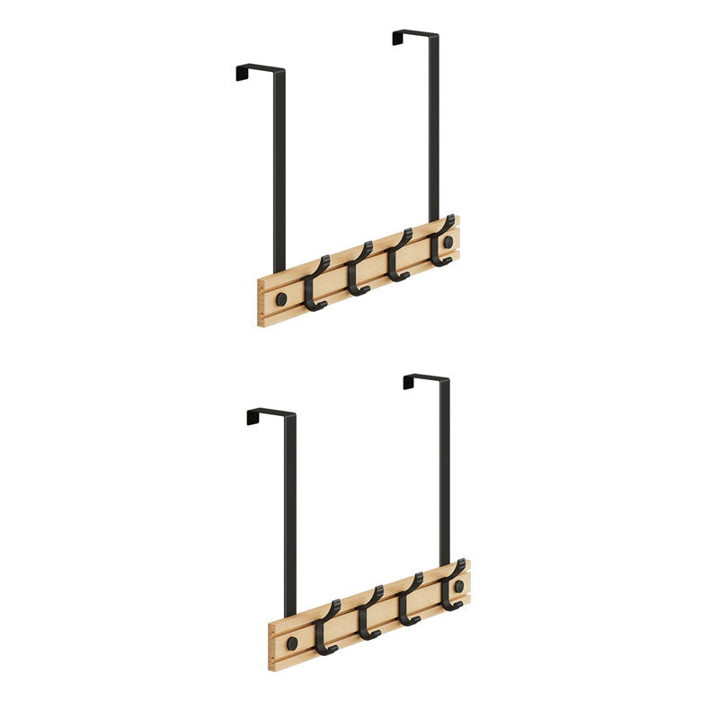 Modern Style Minimalist Coat Hanger Home Wall Hanging Wooden Coat Rack