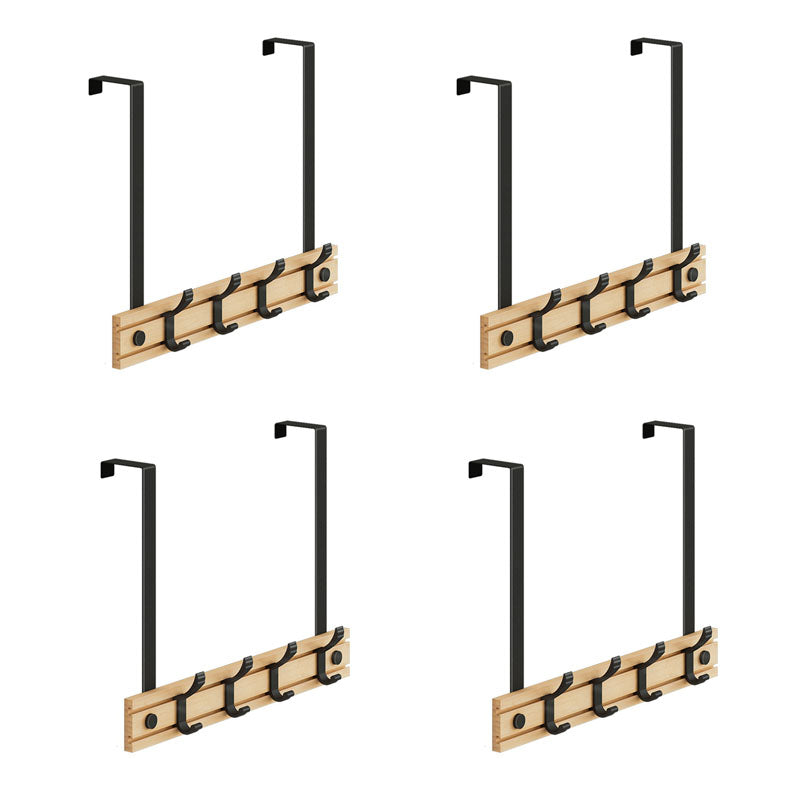 Modern Style Minimalist Coat Hanger Home Wall Hanging Wooden Coat Rack