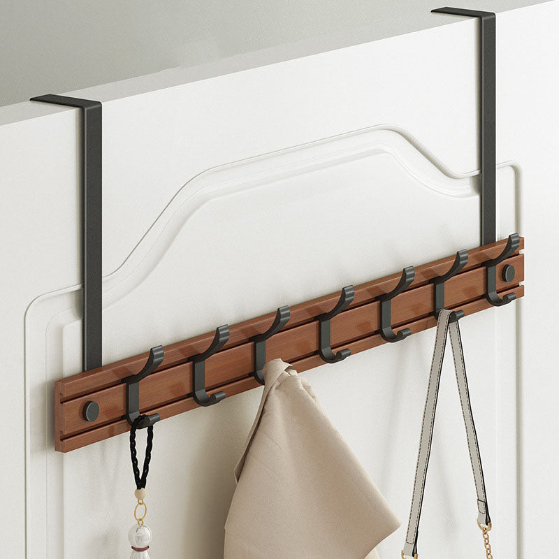 Modern Style Minimalist Coat Hanger Home Wall Hanging Wooden Coat Rack