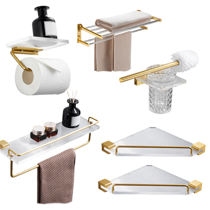 Modern Bathroom Hardware Towel Bar Bath Shelf Bathroom Accessory Kit