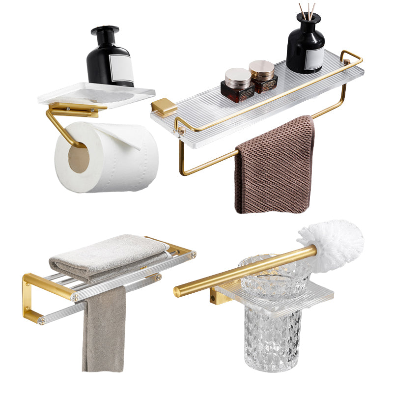 Modern Bathroom Hardware Towel Bar Bath Shelf Bathroom Accessory Kit