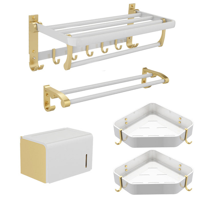 Modern Bath Hardware Set Bath Shelf Towel Bar Bathroom Accessories Hardware Set