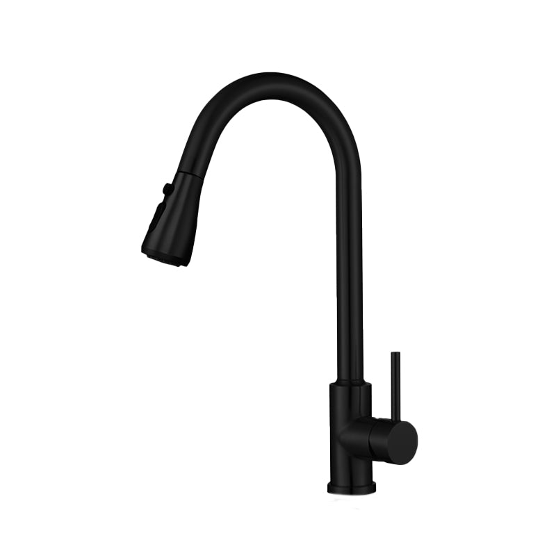 Touch 2 Modes Faucet Pull down Sprayer Bar Faucet 1-Handle Standard Kitchen Faucet