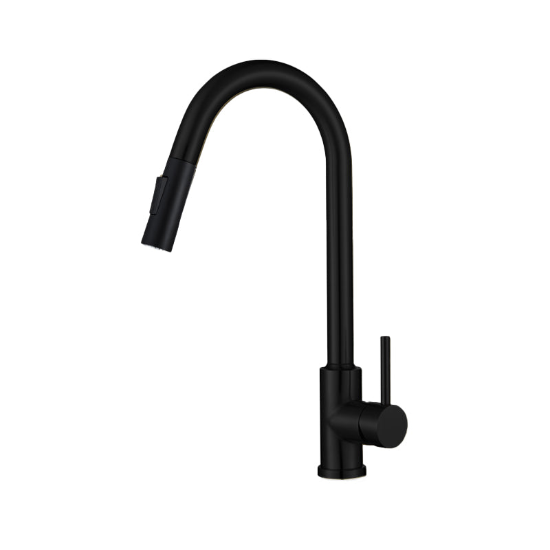 Touch 2 Modes Faucet Pull down Sprayer Bar Faucet 1-Handle Standard Kitchen Faucet