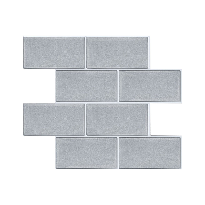 Modern Peel and Stick Wall Tile PVC Peel and Stick Backs Plash Tile