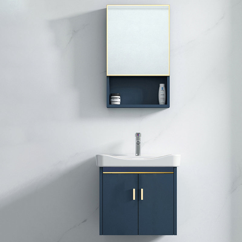 Modern Wall-mounted Bathroom Vanity Cabinet with Soft Close Door