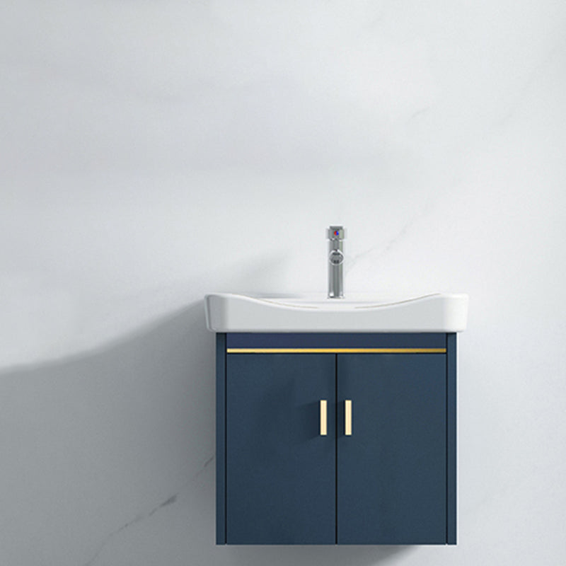 Modern Wall-mounted Bathroom Vanity Cabinet with Soft Close Door