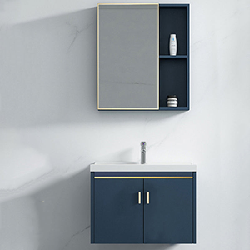 Modern Wall-mounted Bathroom Vanity Cabinet with Soft Close Door