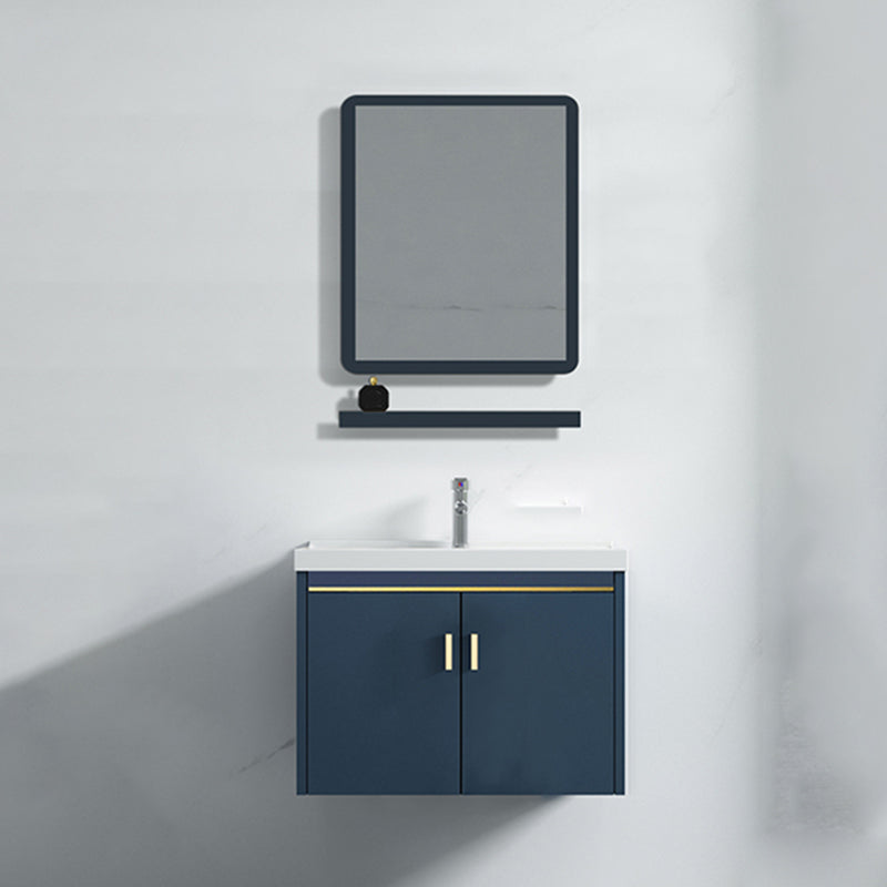 Modern Wall-mounted Bathroom Vanity Cabinet with Soft Close Door