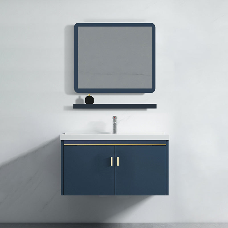 Modern Wall-mounted Bathroom Vanity Cabinet with Soft Close Door