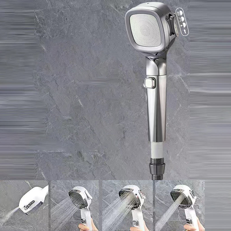 Modern Shower Head Massage 5-Jet Wall Mounted Adjustable Spray Pattern Hand Shower