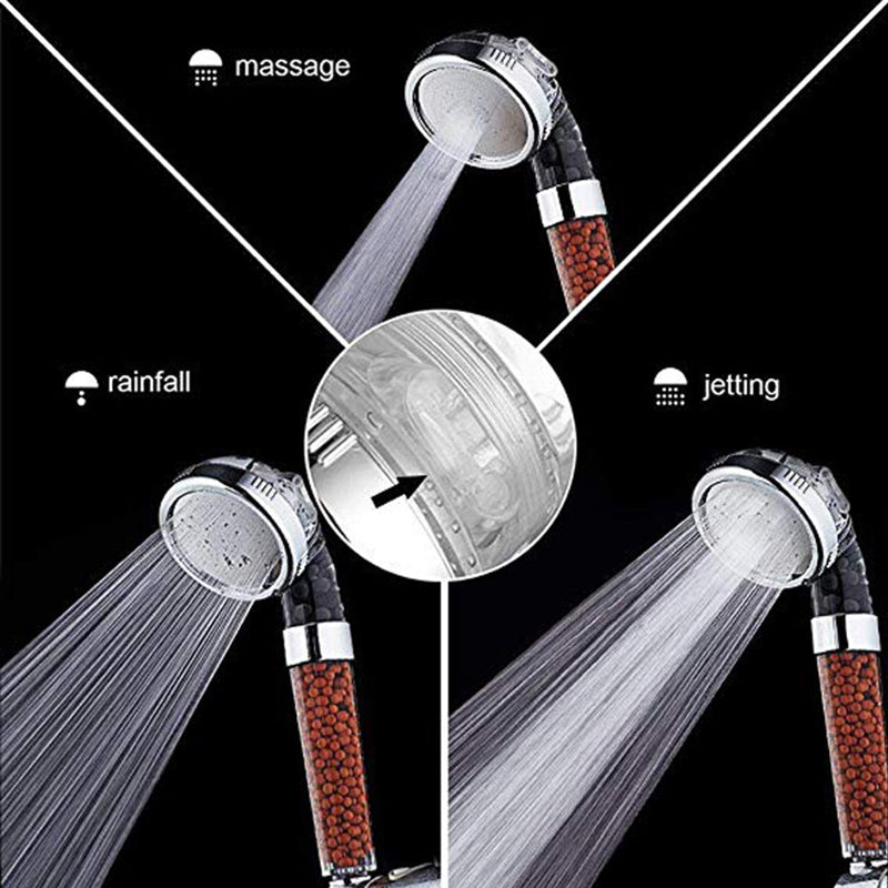 Bathroom Shower Head Rain Fall Round Adjustable Shower Heads Ceiling Mounted Shower Head