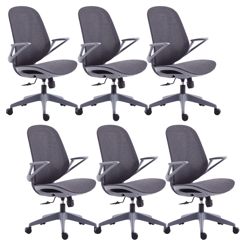 Modern Office Chair Adjustable Seat Height Ergonomic Desk Chair with Wheels