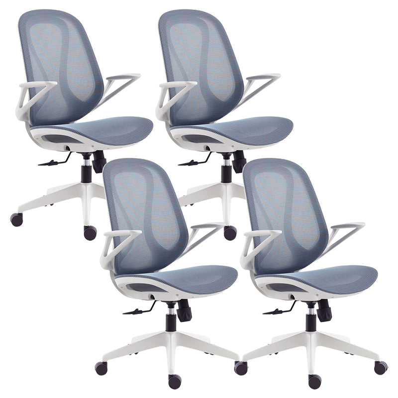 Modern Office Chair Adjustable Seat Height Ergonomic Desk Chair with Wheels