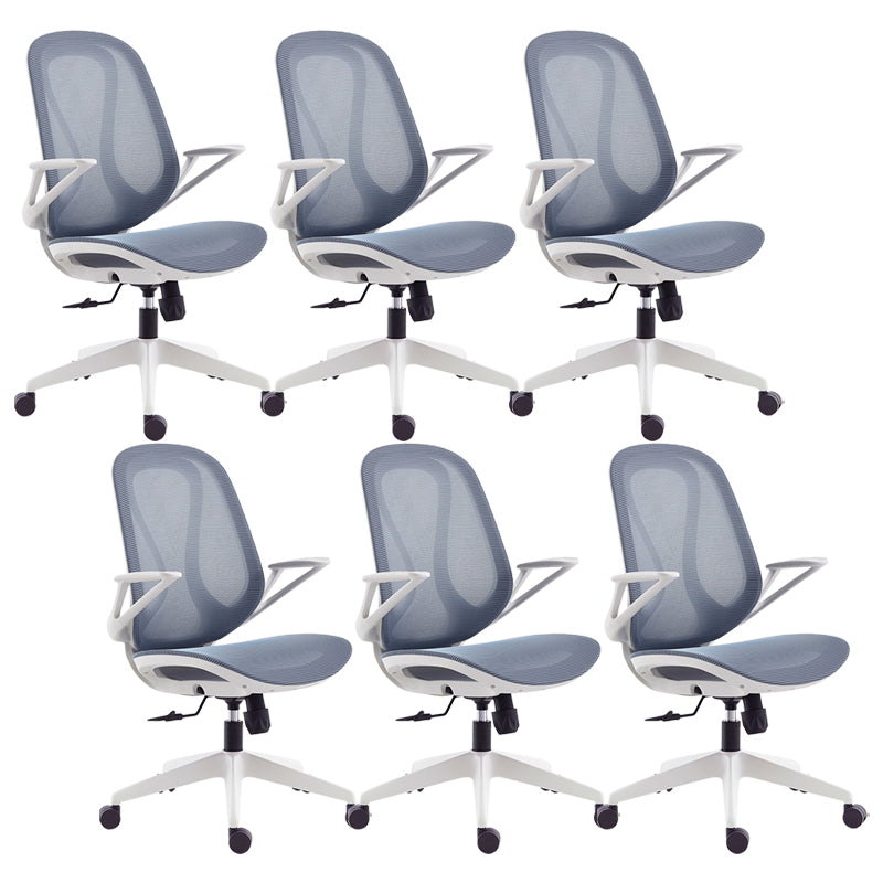 Modern Office Chair Adjustable Seat Height Ergonomic Desk Chair with Wheels