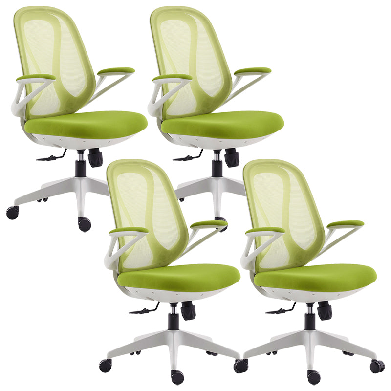 Modern Office Chair Adjustable Seat Height Ergonomic Desk Chair with Wheels