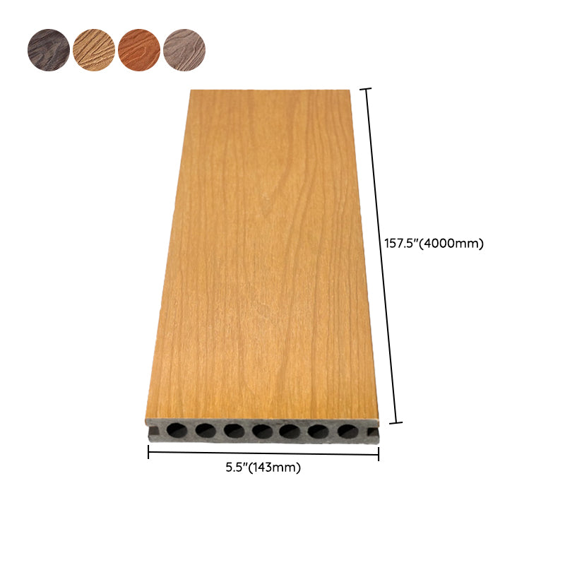 Rectangle Nail Wood Flooring Traditional Wooden Floor for Patio Garden