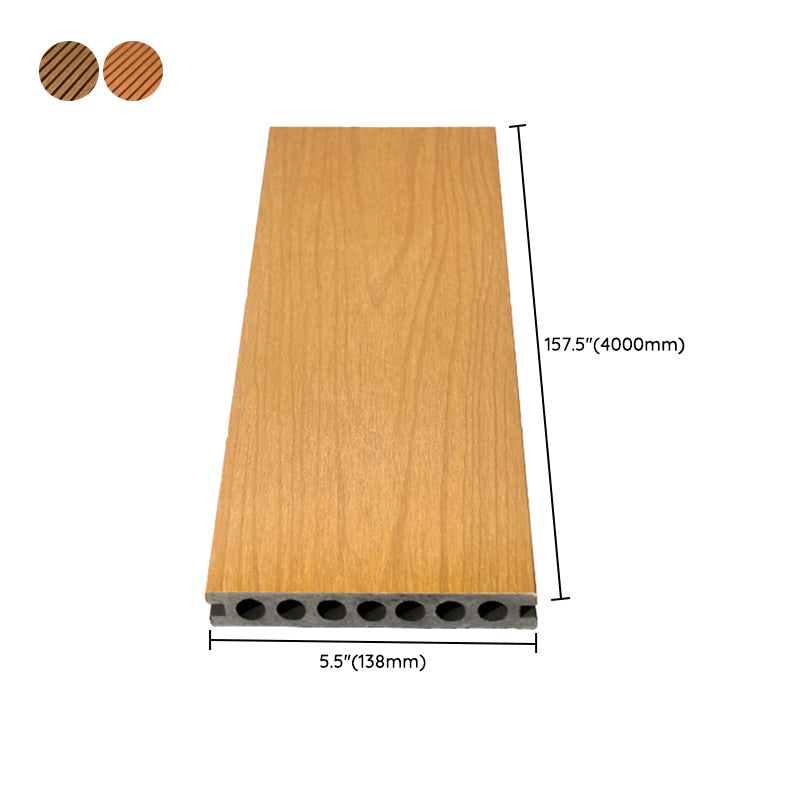 Rectangle Nail Wood Flooring Traditional Wooden Floor for Patio Garden