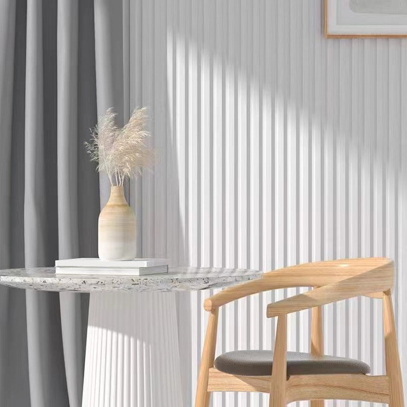 Modern Wood Paneling Smooth Wall Interior Wood Plank Set of 5