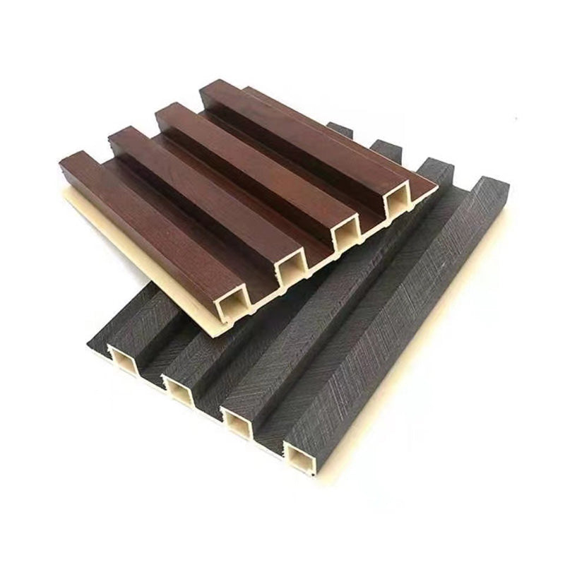 Modern Wood Paneling Smooth Wall Interior Wood Plank Set of 5