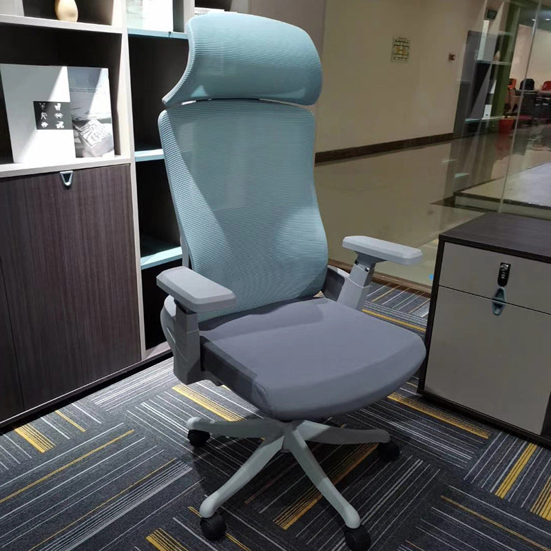 Modern Arms Included Chair High Back Mesh Desk Chair with Wheels