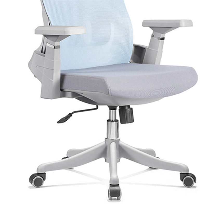 Modern Arms Included Chair High Back Mesh Desk Chair with Wheels