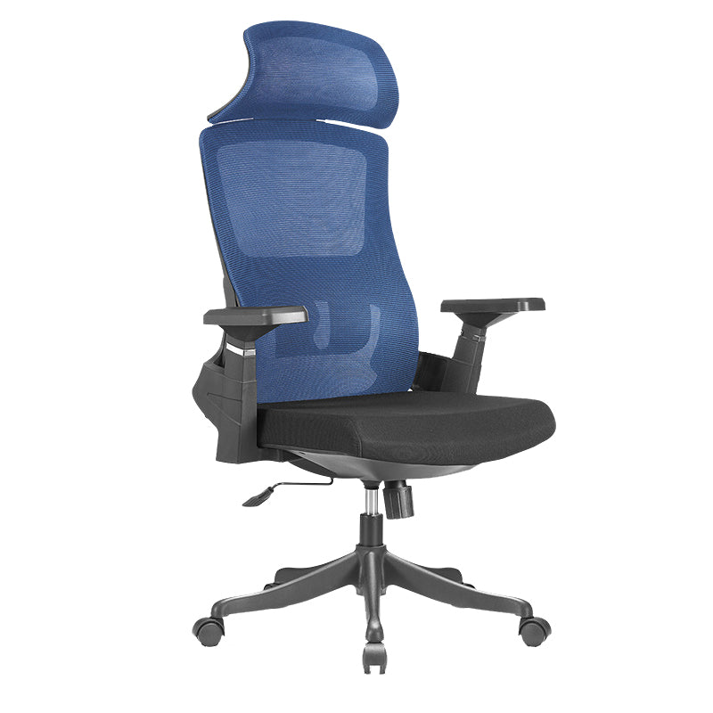 Modern Arms Included Chair High Back Mesh Desk Chair with Wheels