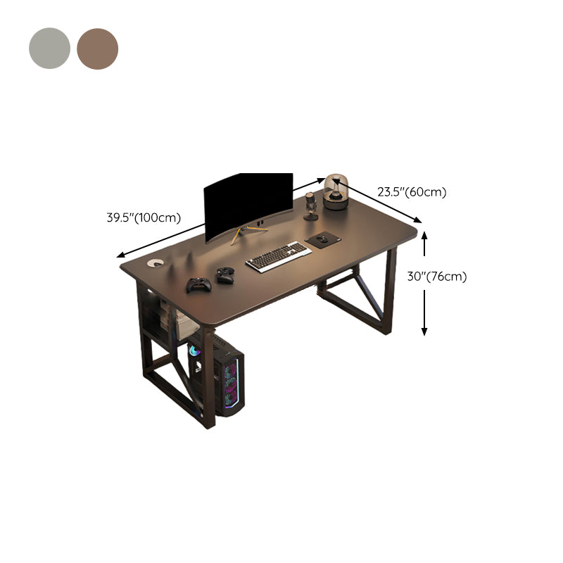 Industrial Computer Desk Home Engineered Wood Office Desk with Legs