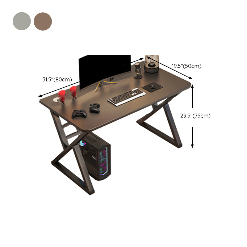 Industrial Computer Desk Home Engineered Wood Office Desk with Legs