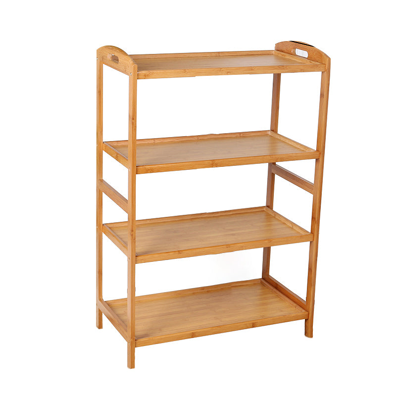 Manufactured Wood Kitchen Trolley Open Storage Kitchen Trolley