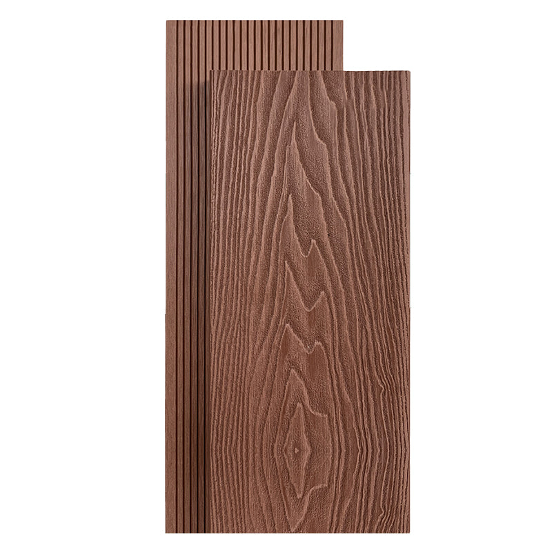 Traditional Nail Wooden Floor Rectangle Wood Tile for Patio Garden