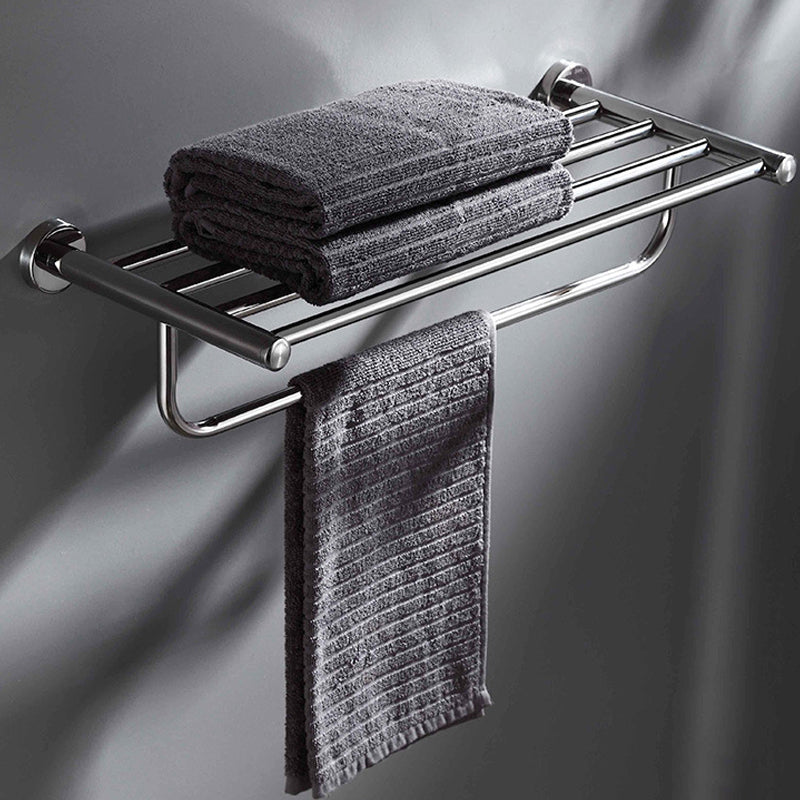 Modern Bathroom Hardware Bath Shelf Towel Bar Stainless Steel Bathroom Accessory Kit