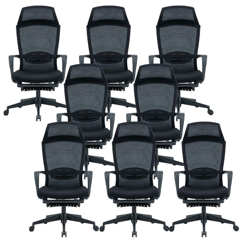 Modern Ergonomic Chair Adjustable Seat Height Office Chair with Wheels