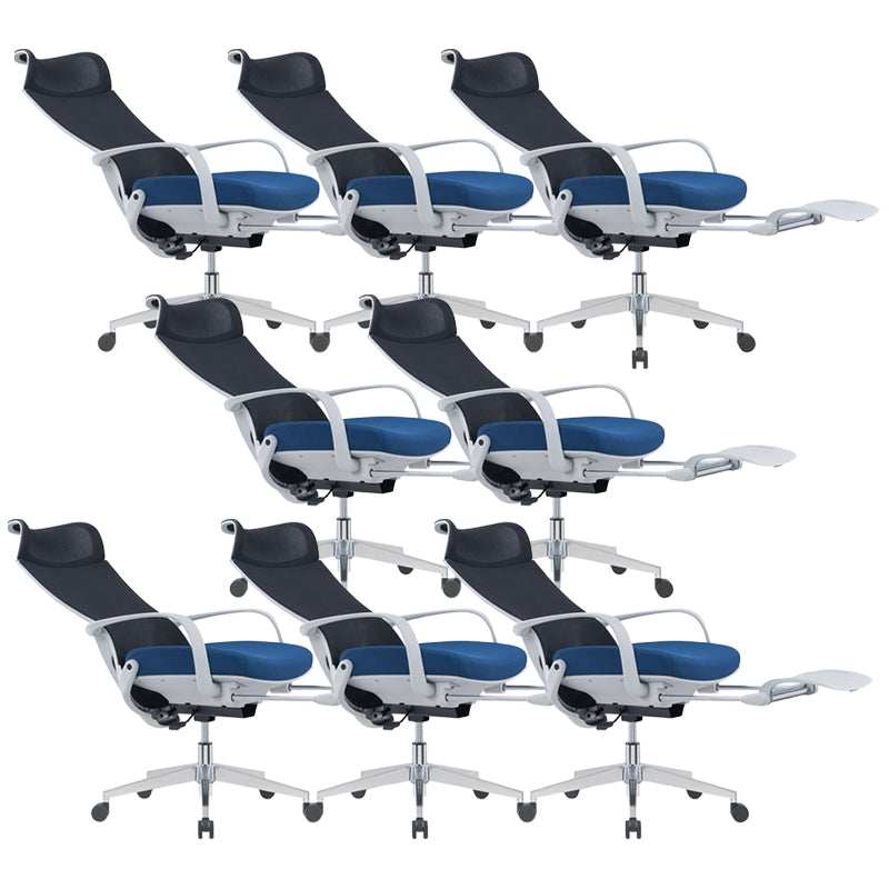 Modern Ergonomic Chair Adjustable Seat Height Office Chair with Wheels