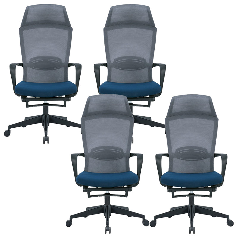 Modern Ergonomic Chair Adjustable Seat Height Office Chair with Wheels