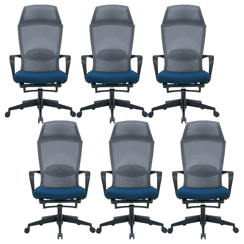 Modern Ergonomic Chair Adjustable Seat Height Office Chair with Wheels