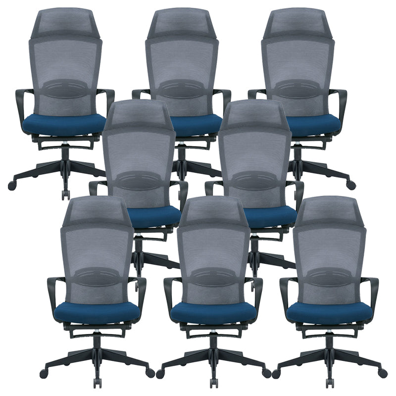 Modern Ergonomic Chair Adjustable Seat Height Office Chair with Wheels