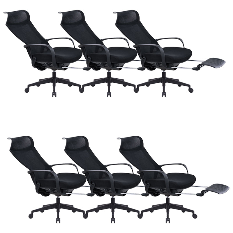 Modern Ergonomic Chair Adjustable Seat Height Office Chair with Wheels