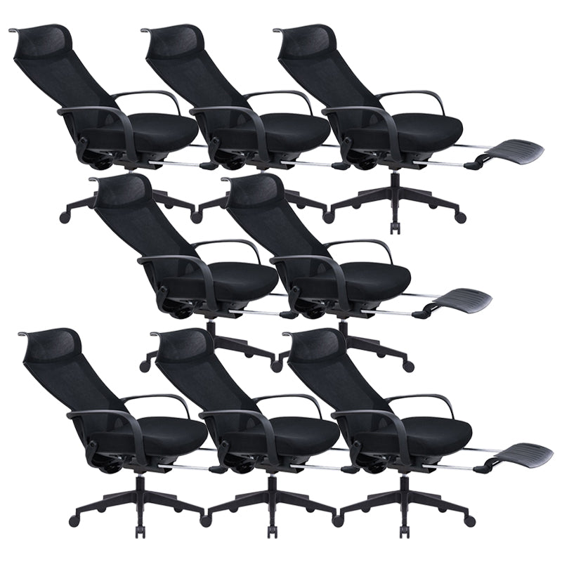 Modern Ergonomic Chair Adjustable Seat Height Office Chair with Wheels