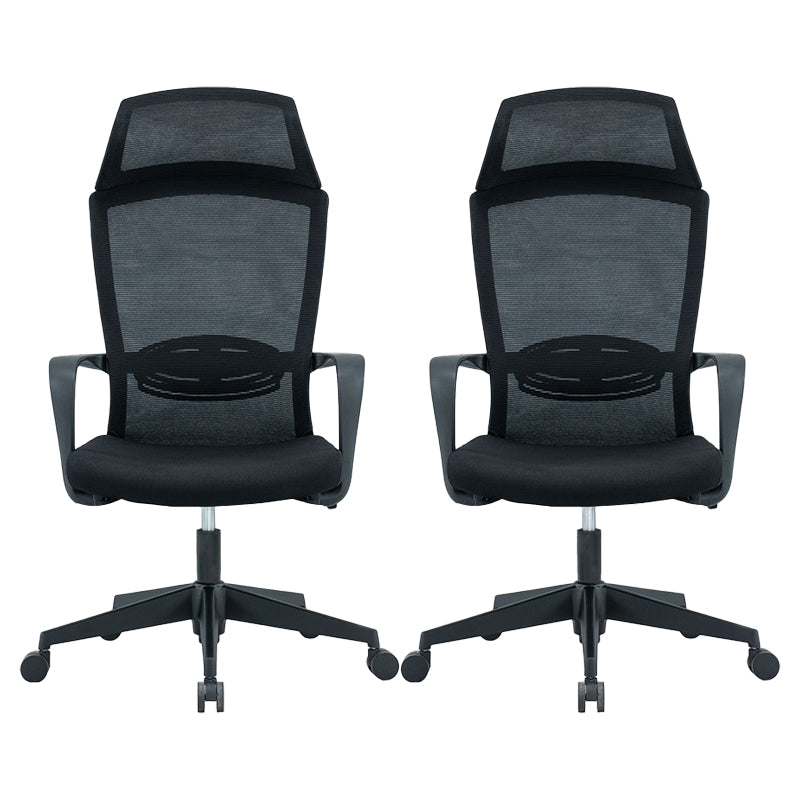 Modern Ergonomic Chair Adjustable Seat Height Office Chair with Wheels