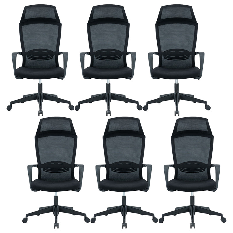 Modern Ergonomic Chair Adjustable Seat Height Office Chair with Wheels