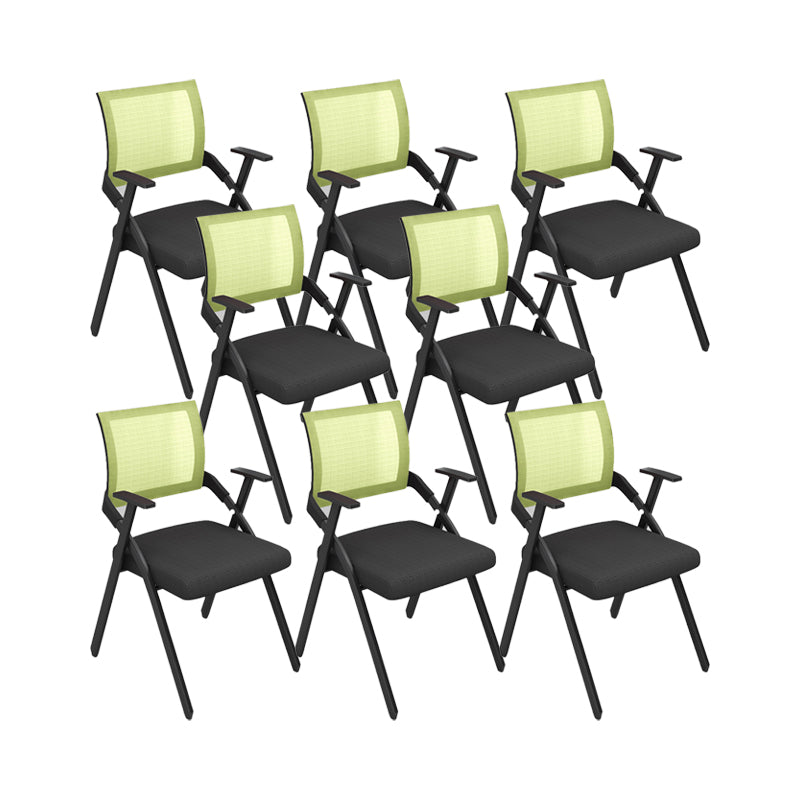 Contemporary Arms Included Conference Chair Mesh-back Chair for Office