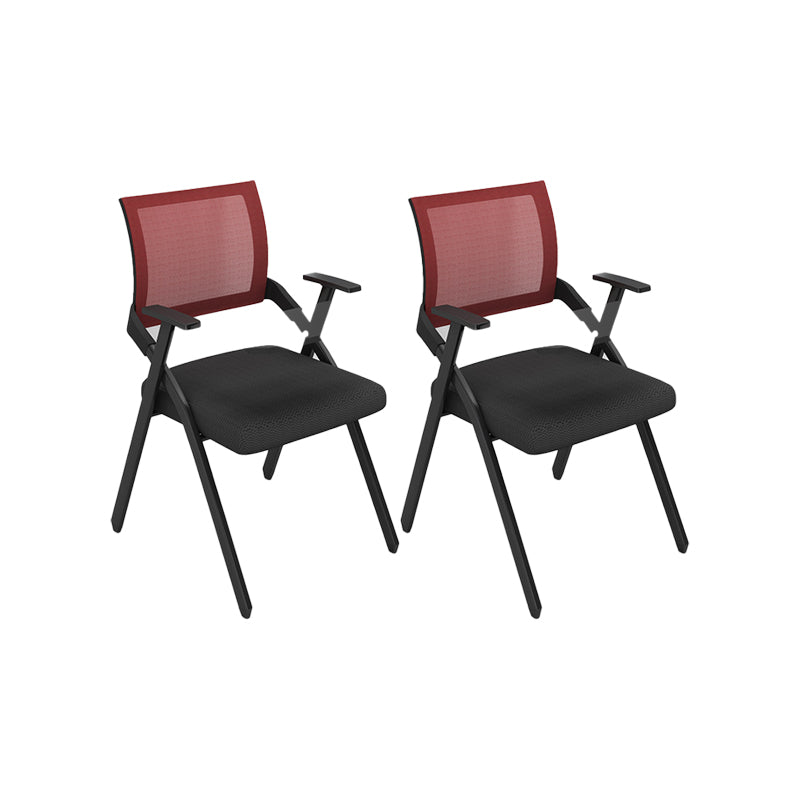 Contemporary Arms Included Conference Chair Mesh-back Chair for Office