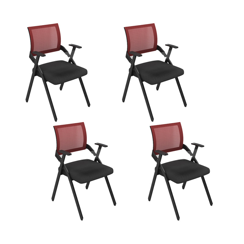 Contemporary Arms Included Conference Chair Mesh-back Chair for Office