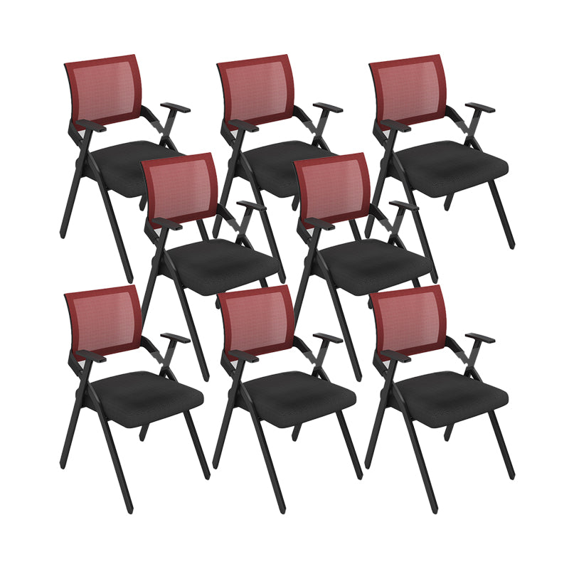 Contemporary Arms Included Conference Chair Mesh-back Chair for Office