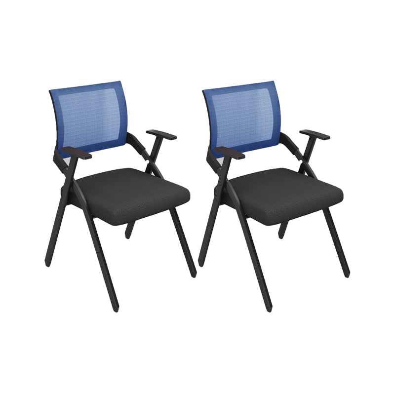 Contemporary Arms Included Conference Chair Mesh-back Chair for Office