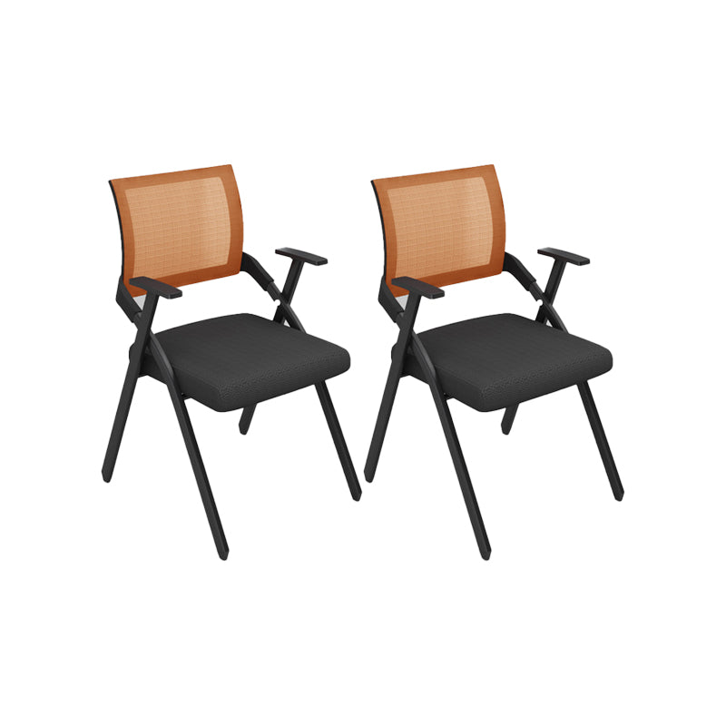 Contemporary Arms Included Conference Chair Mesh-back Chair for Office